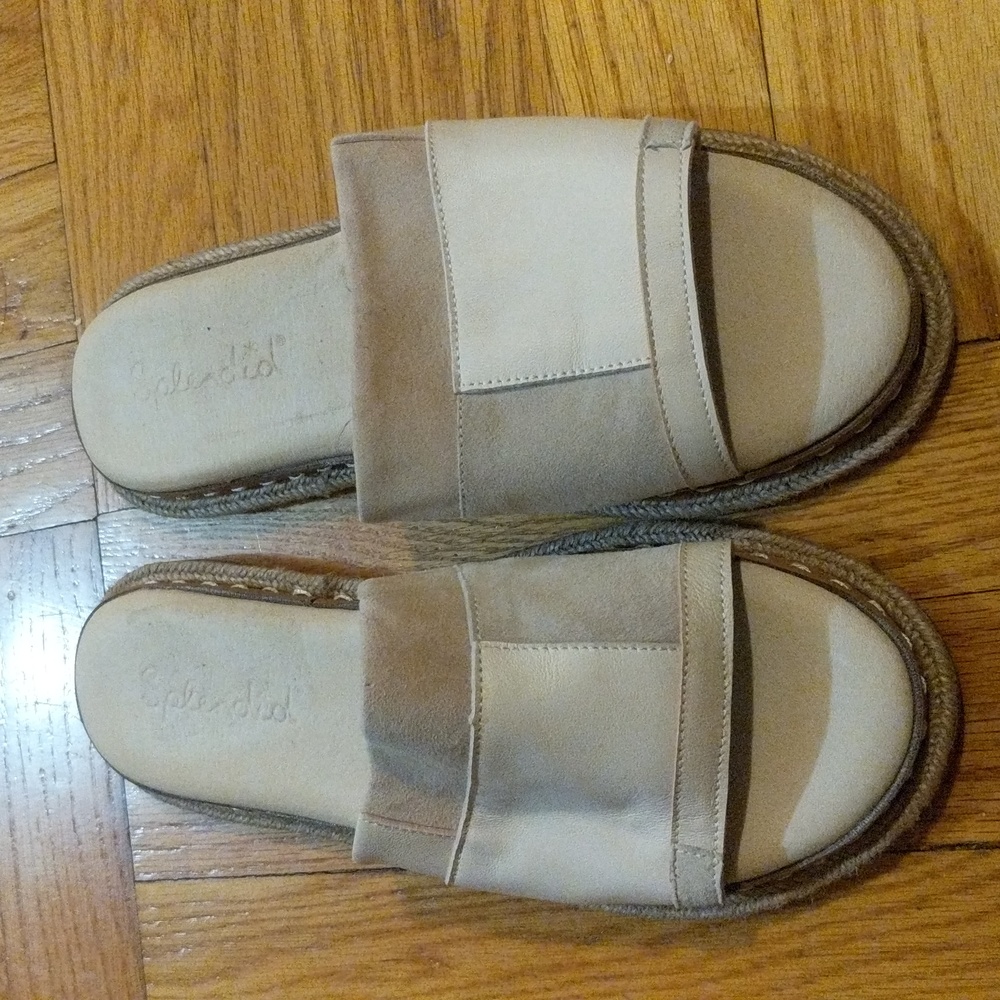 Suede sandals